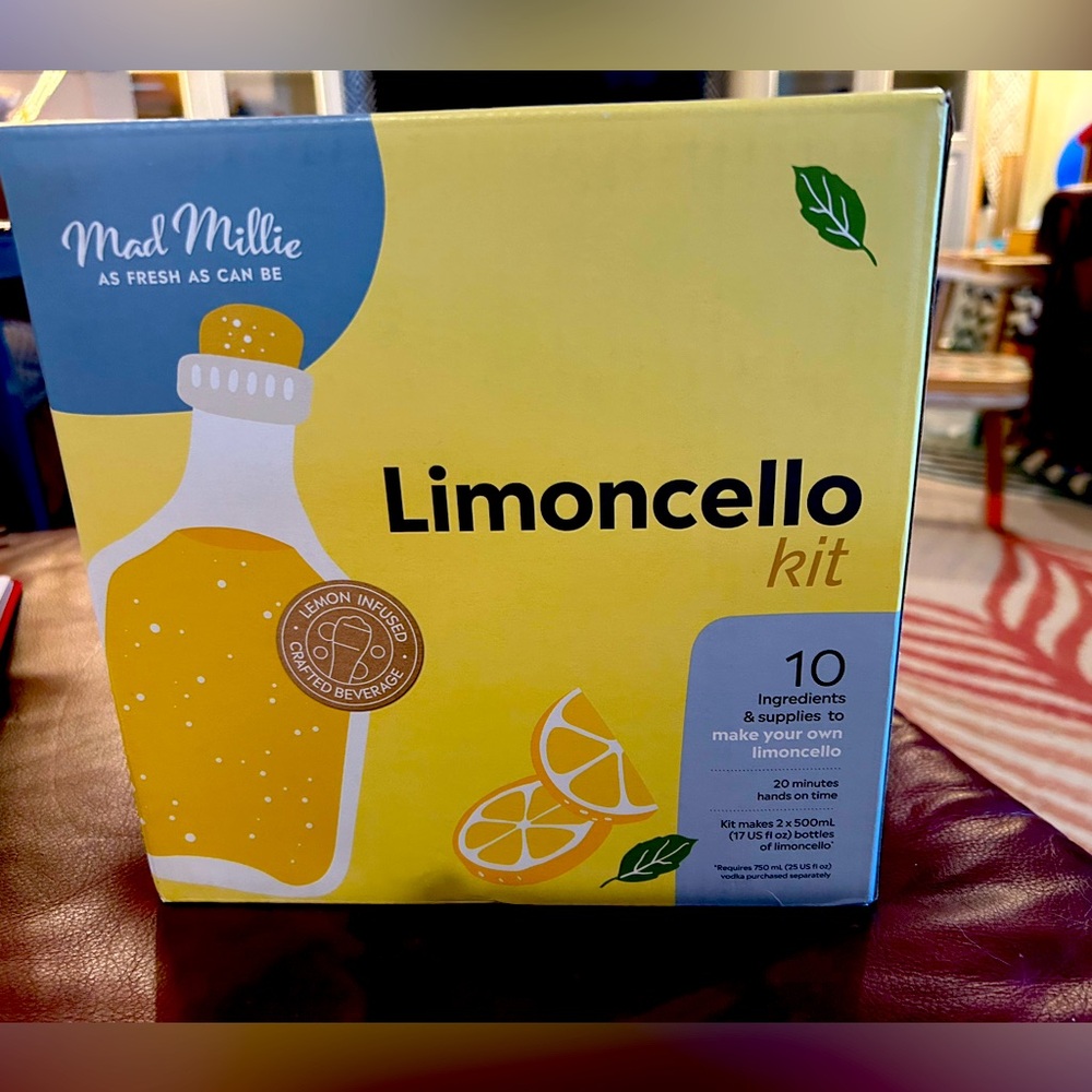 Mad Millie Limoncello Kit NEW IN BOX